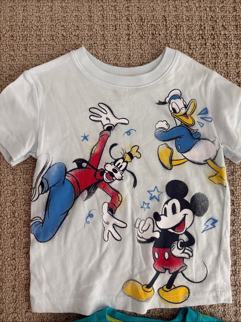 Carter's Boys' Assorted Short Sleeve Tees - Blue, Teal, Green, White - Picture 8 of 16